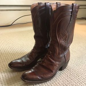 Lucchese Cowhide Boots